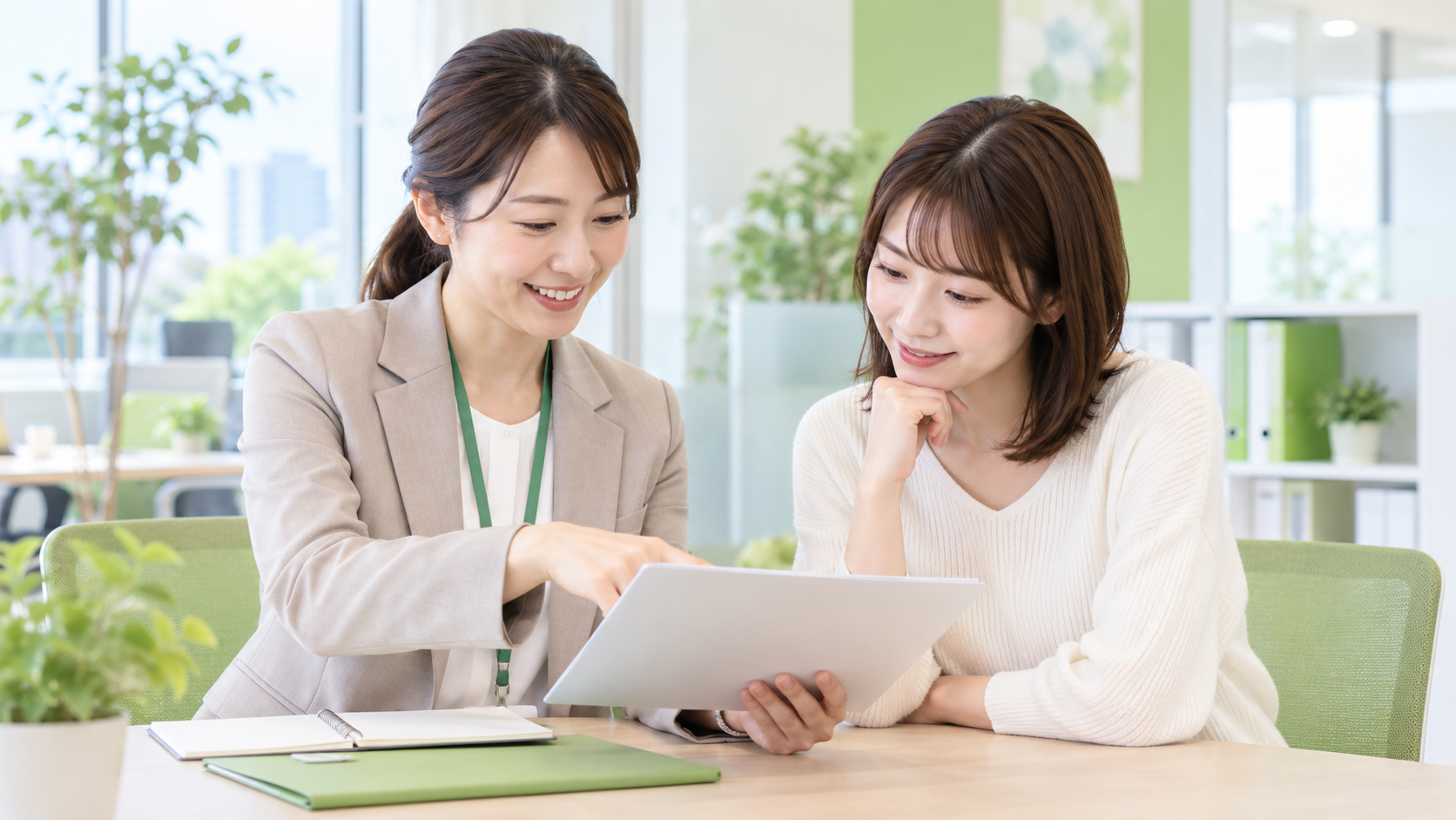 STEP 3:派遣先と顔合わせ STEP 3:派遣先と顔合わせ